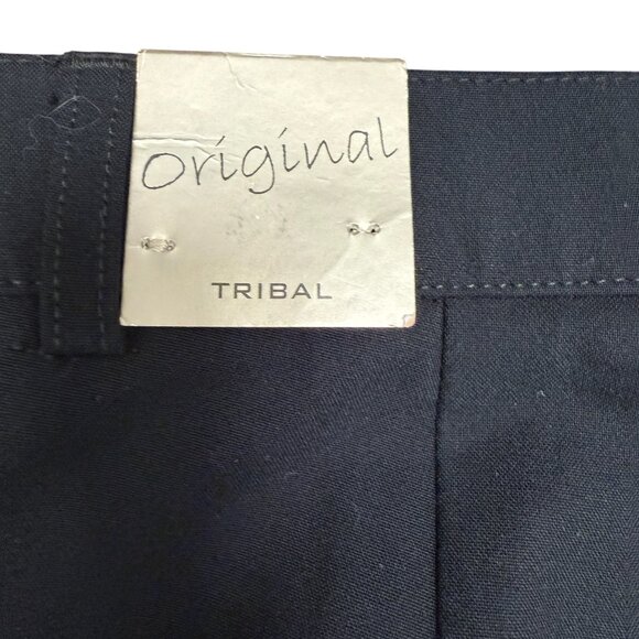 NWT Women's TRIBAL Stretch-Extensible Black Dress Pants-  Size12‎ - Picture 3 of 8